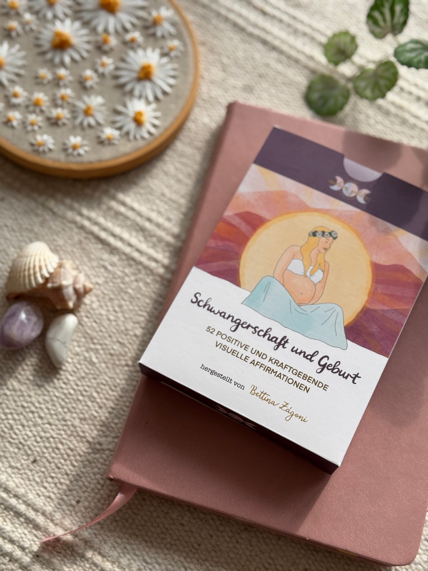 Schwangerschaft und Geburt Affirmationskarten