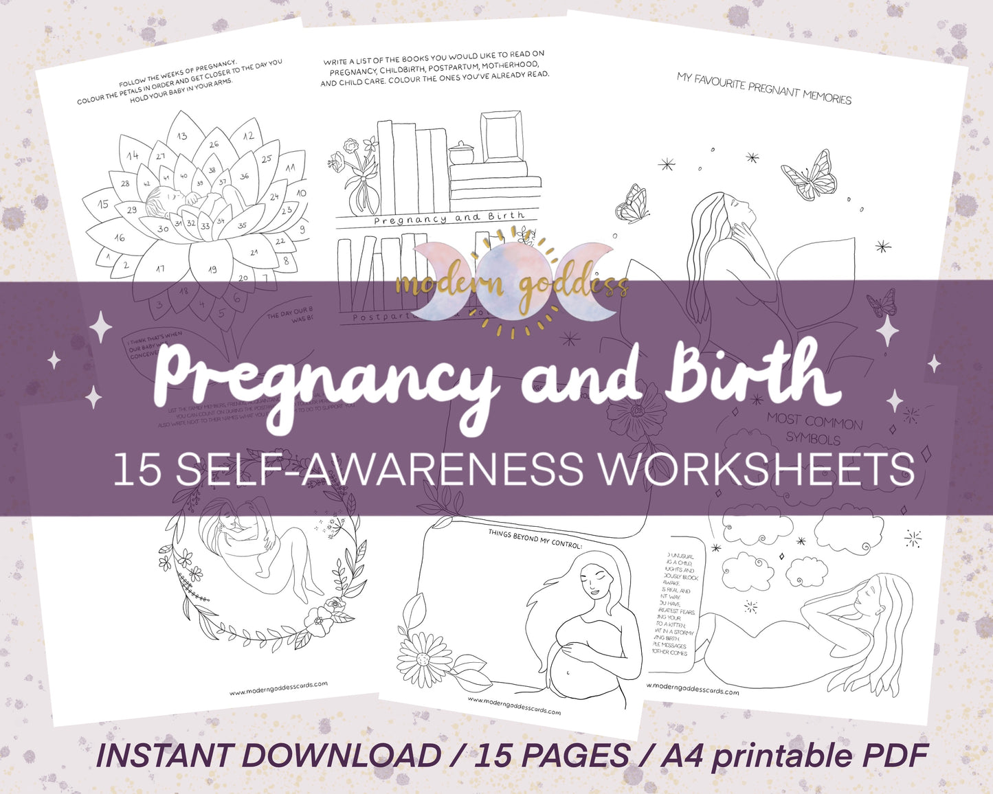 15 self-awareness worksheets - Pregnancy and Birth