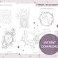 For Birthworkers, 16 coloring sheets, 22 worksheets, 80 questions