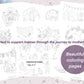 For Birthworkers, 16 coloring sheets, 22 worksheets, 80 questions