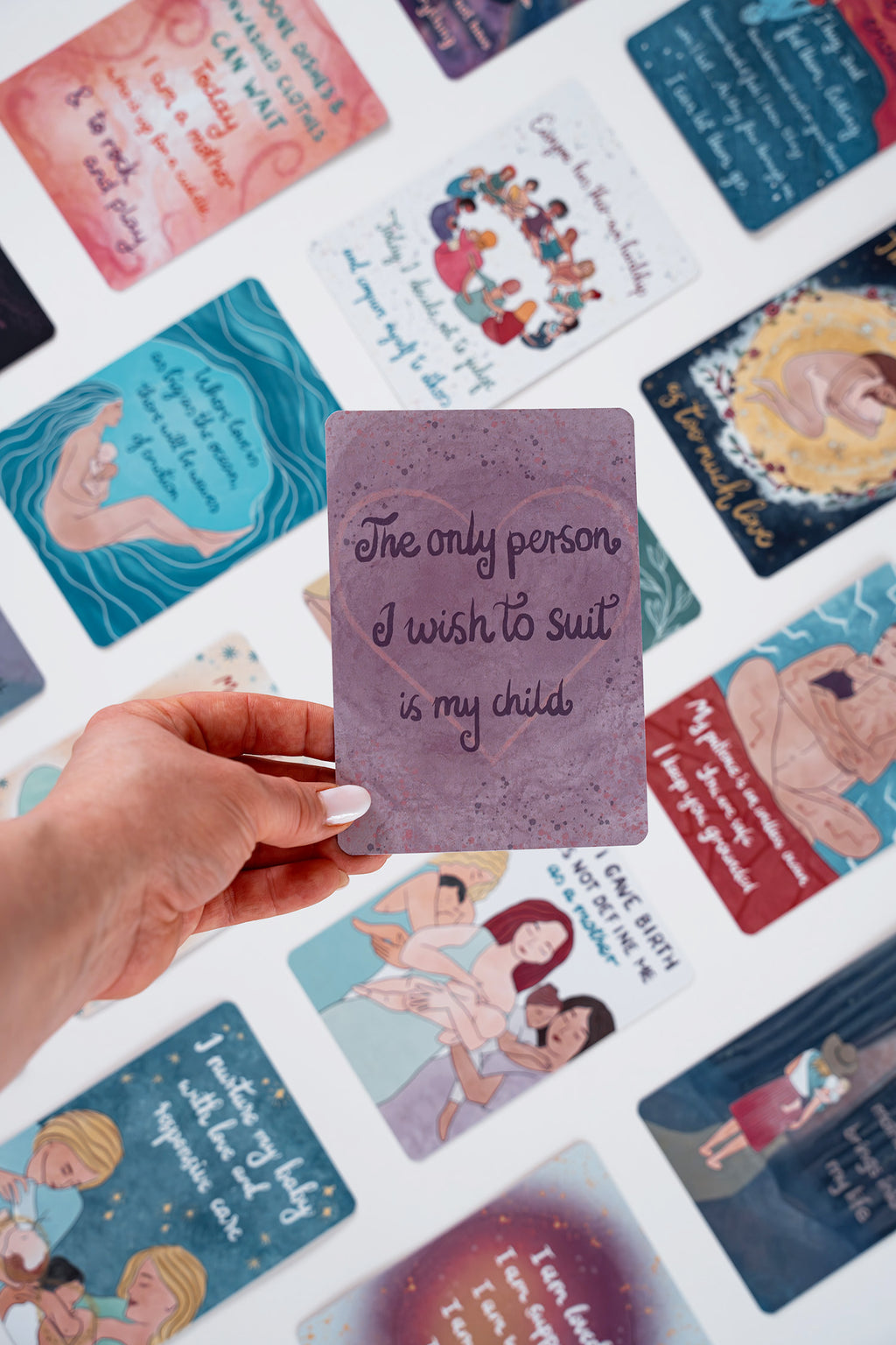 Postpartum and Motherhood Affirmation Cards