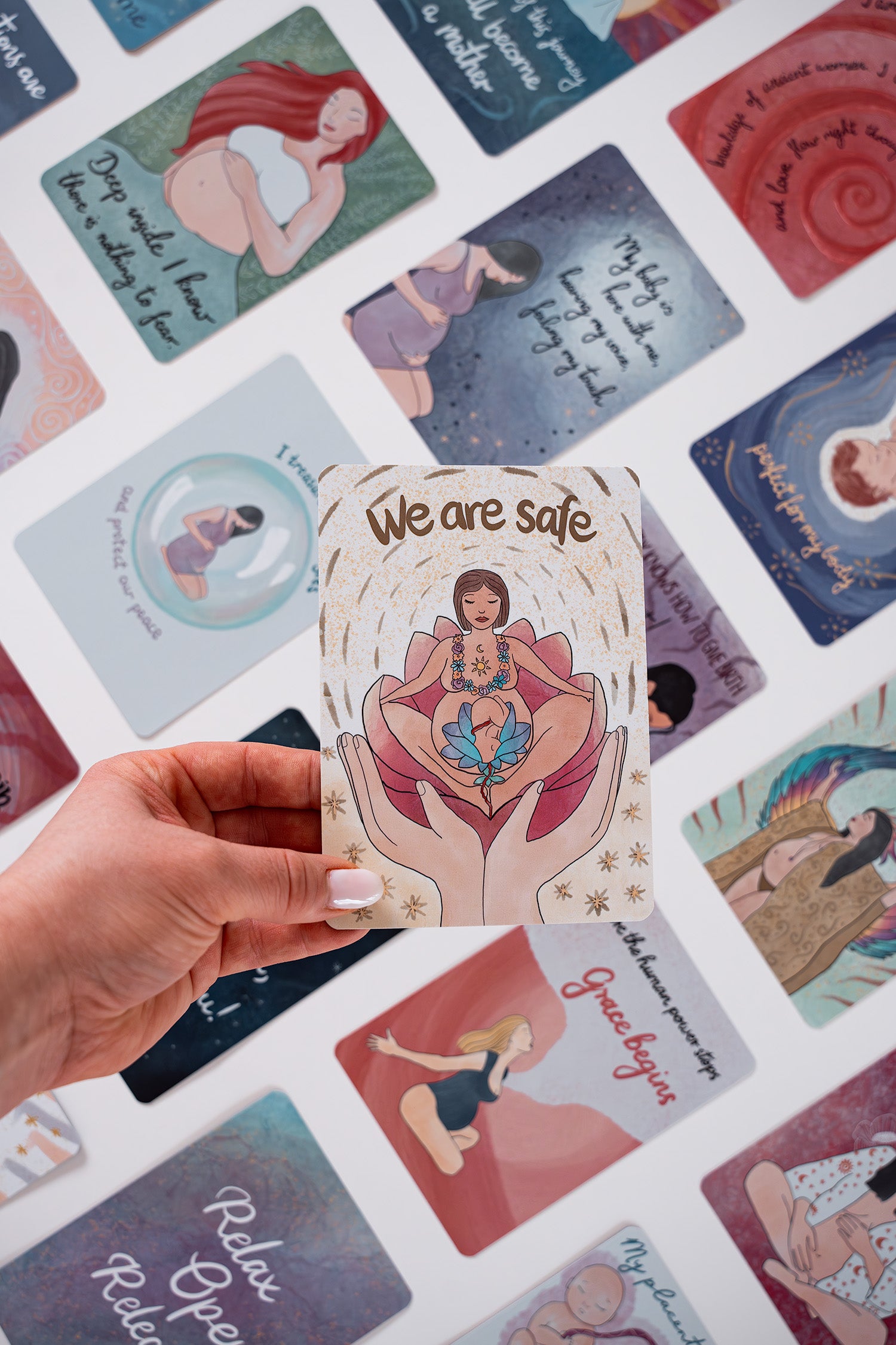Pregnancy and Birth Affirmation Cards