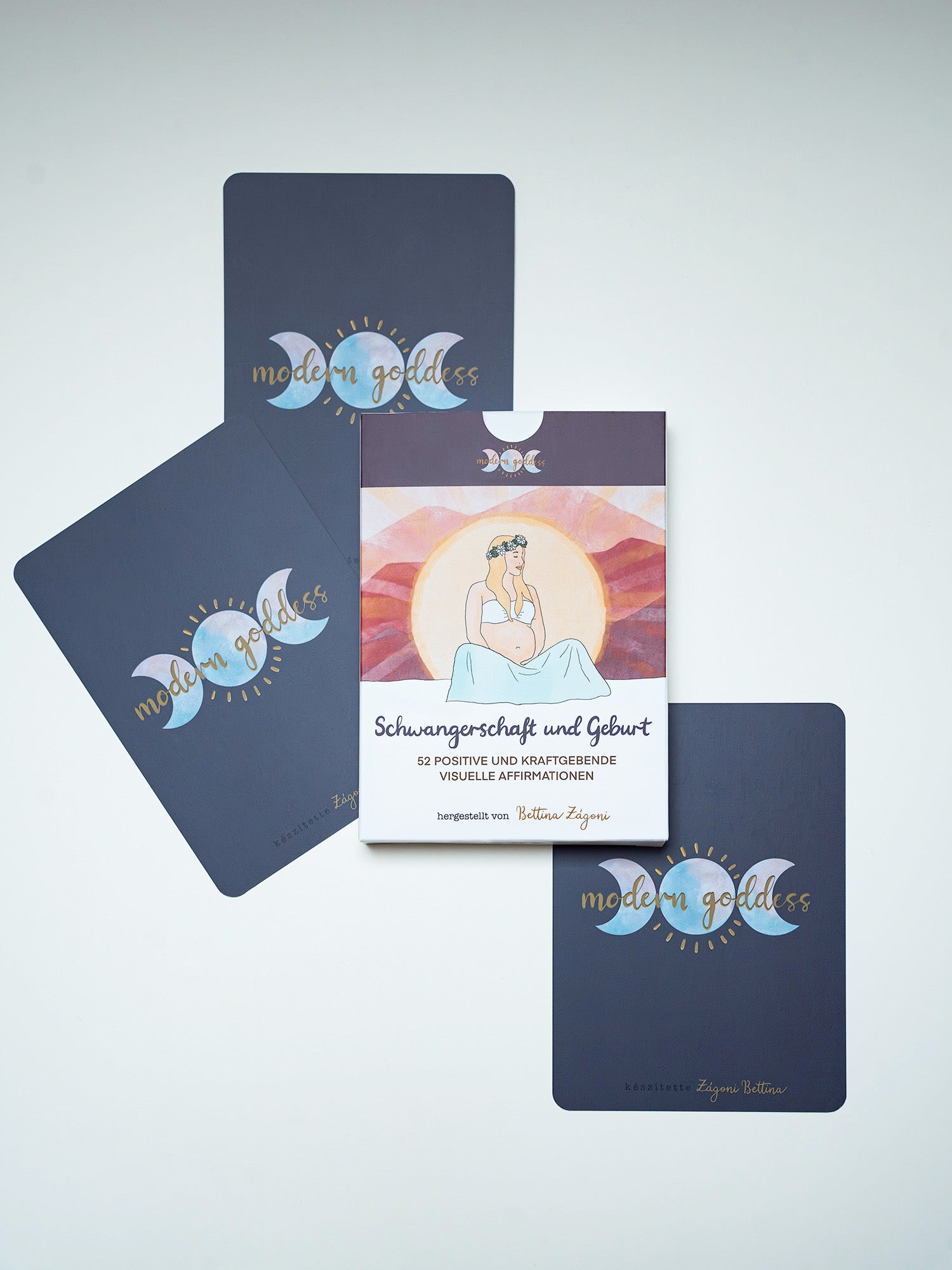 Schwangerschaft und Geburt Affirmationskarten