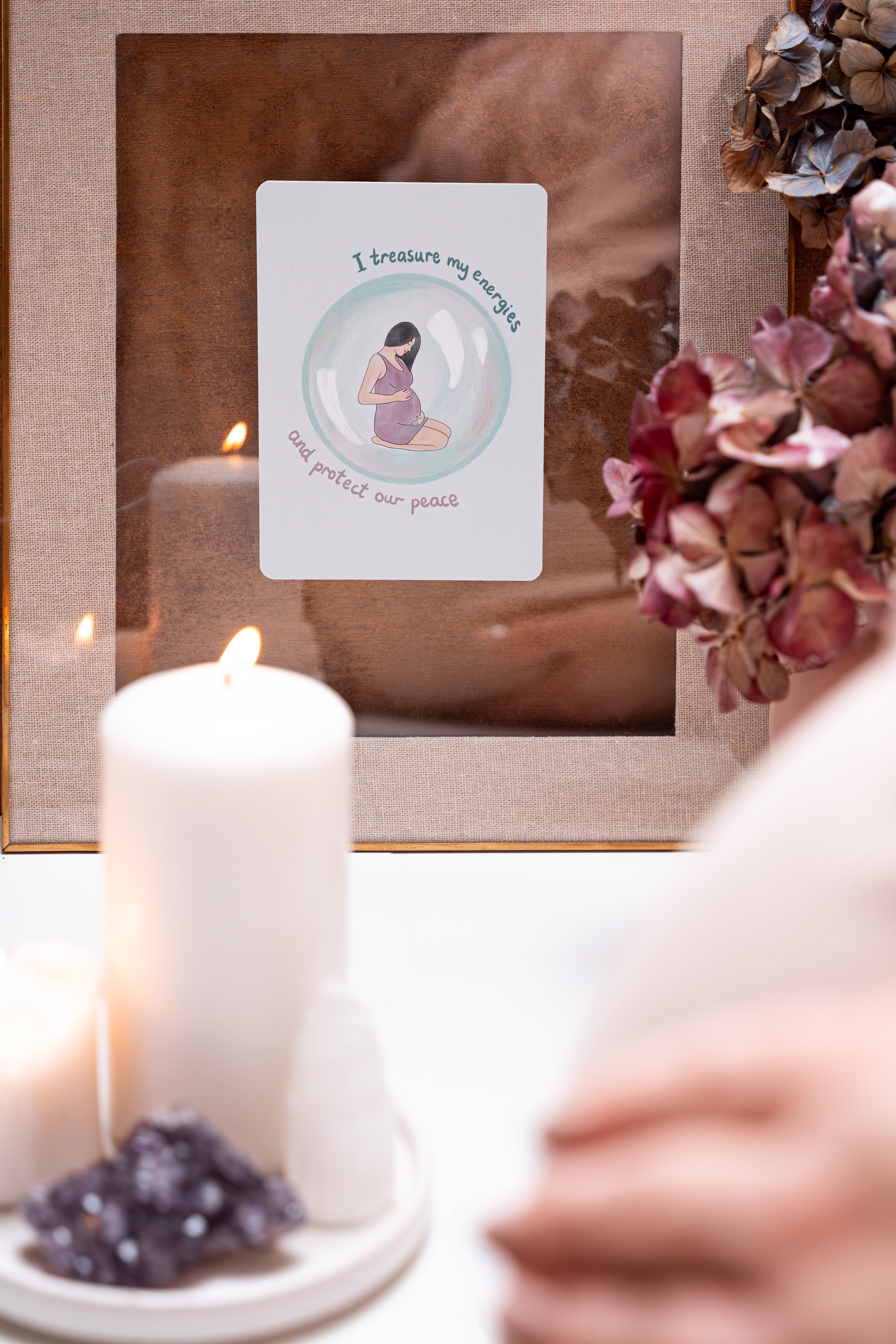 Pregnancy and Birth Affirmation Cards