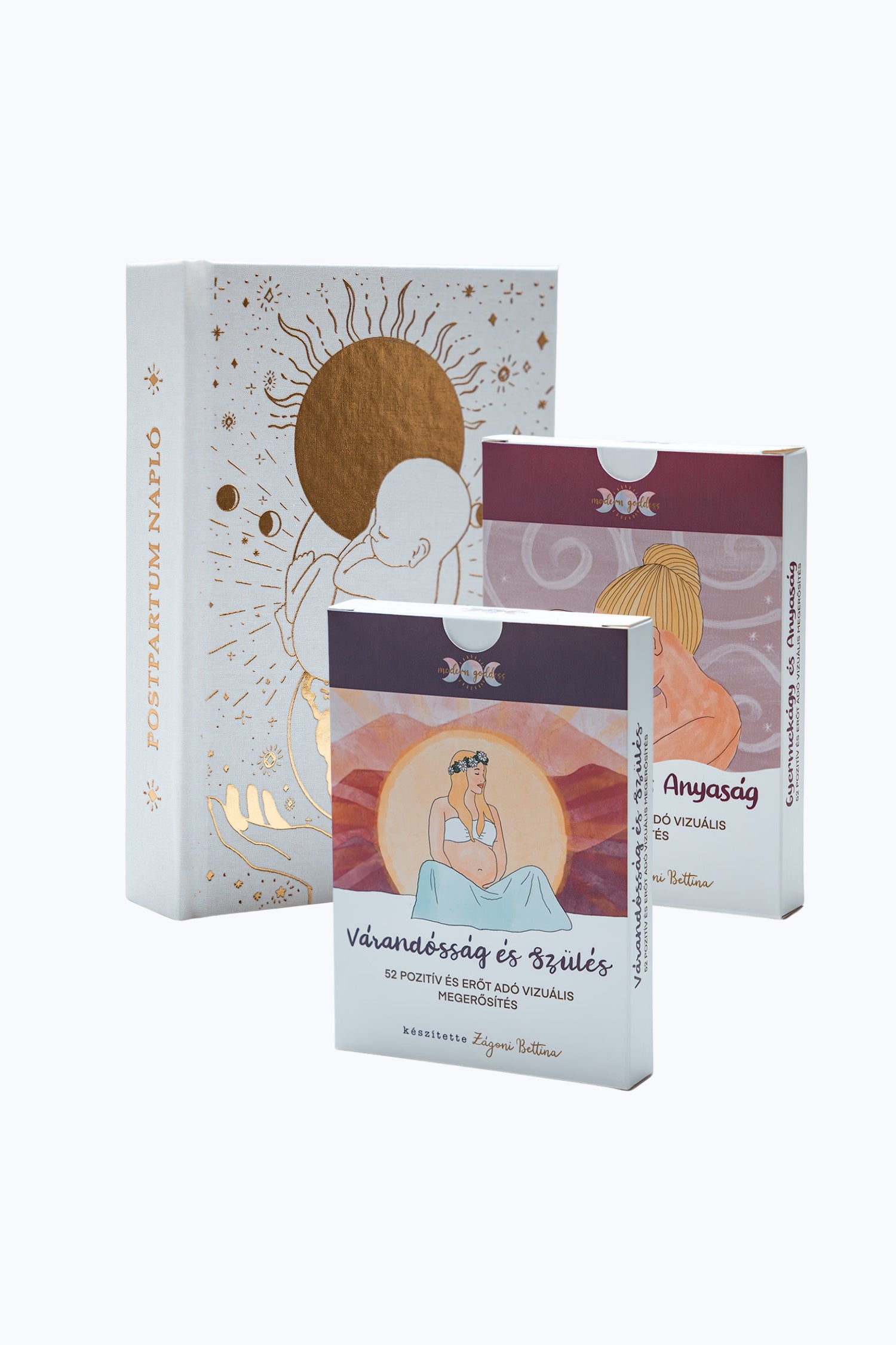 Várandósság és Szülés + Gyermekágy és Anyaság + Postpartum napló csomagajánlat